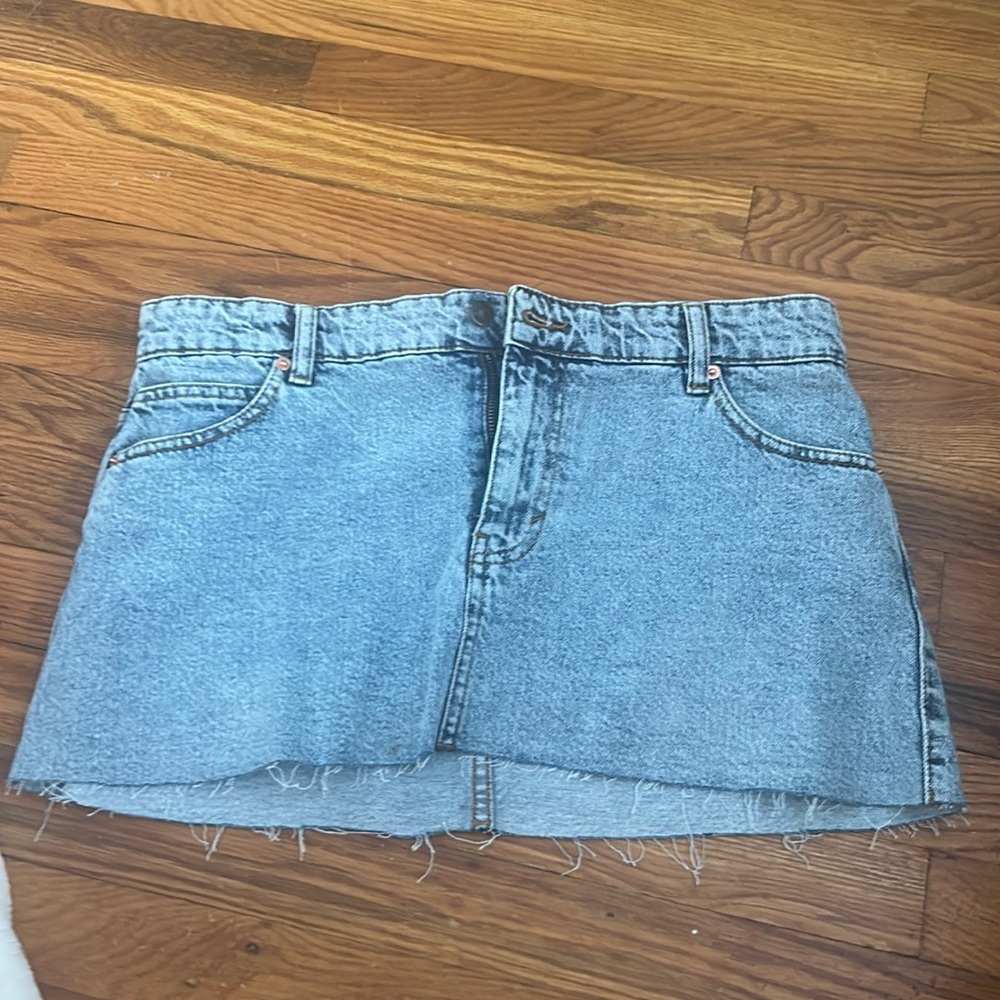 NWT Motel Rocks mini Jean skirt size M